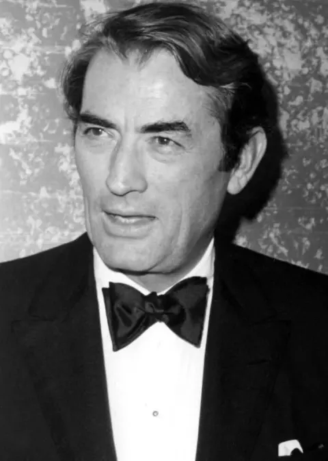 Gregory Peck at the Golden Globe Ceremony (1969)