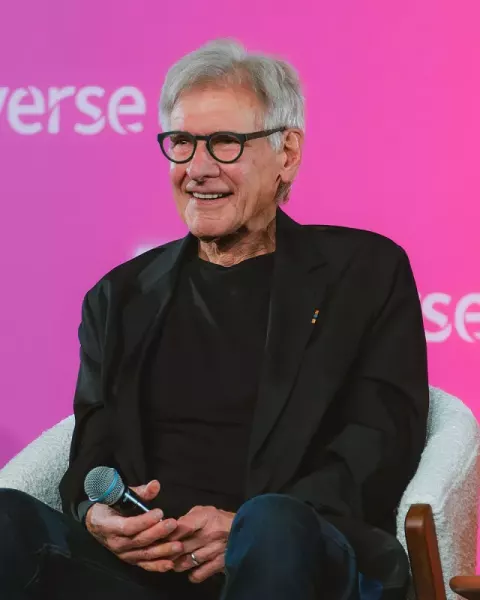 Harrison Ford at Televerse 2025 in Los Angeles, California
