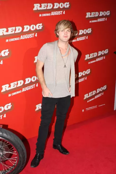 Harry Cook at Red Dog film premiere in Sydney (2011)