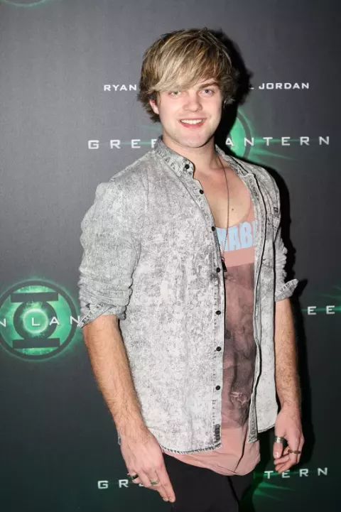 Harry Cook at the 'Green Lantern' Australian premiere on August 9 (2011)