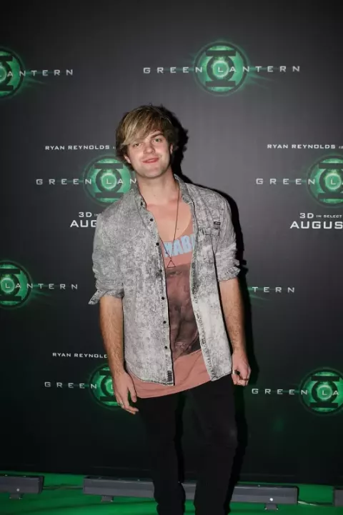 Harry Cook at the 'Green Lantern' Australian premiere on August 9 (2011)