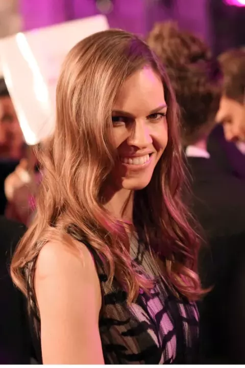 Hilary Swank at Life Ball 2013 at the square in front of the city hall of Vienna, Vienna, Austria
