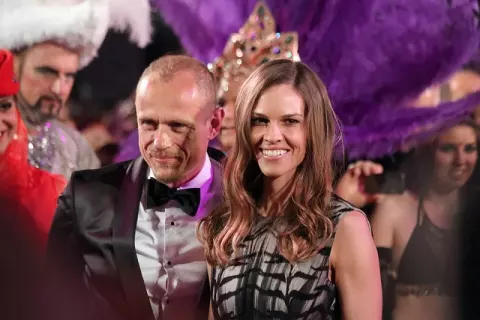 Hilary Swank at Life Ball 2013 at the square in front of the city hall of Vienna, Vienna, Austria