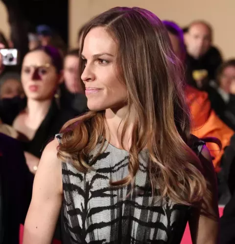 Hilary Swank at Life Ball 2013 at the square in front of the city hall of Vienna, Vienna, Austria