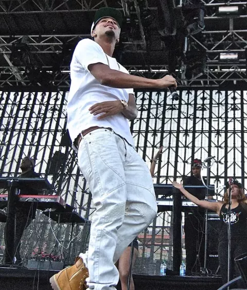 J. Cole at Governors Ball 2014 in New York City