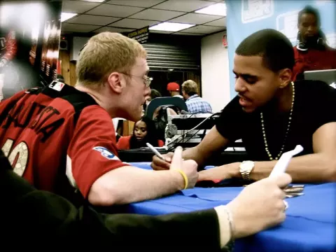 J. Cole at J&R Music and Computer World on September 23 (2010)