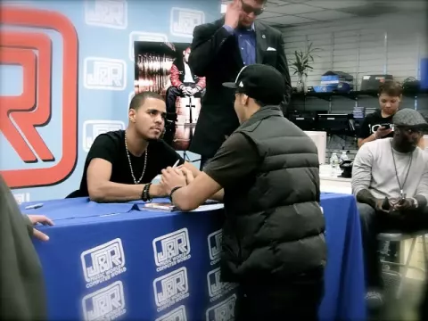 J. Cole at J&R Music and Computer World on September 23 (2010)