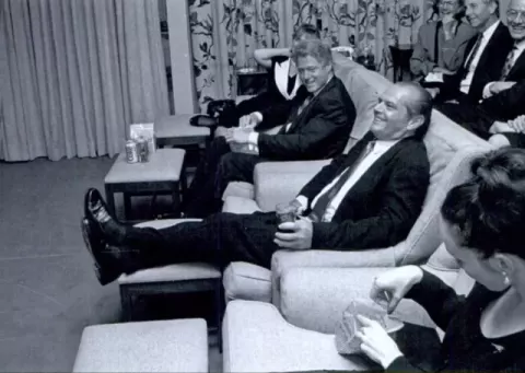 Jack Nicholson at Wolf screening 1994