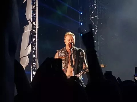 James Hetfield at Rogers Centre in Toronto, July 2017