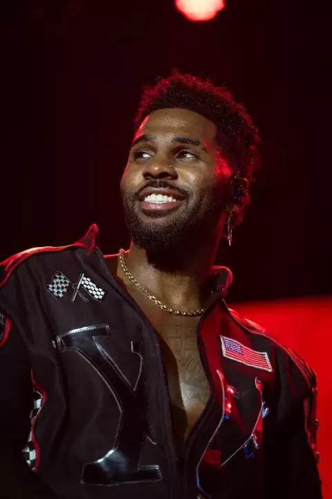 Jason Derulo at the Venoge Festival in 2025