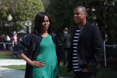 Jay-Z at the 2016 White House Easter Egg Roll