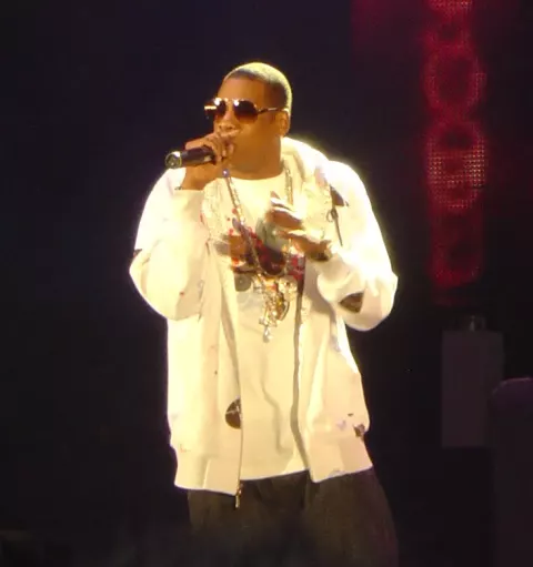 Jay-Z at a concert in 2006