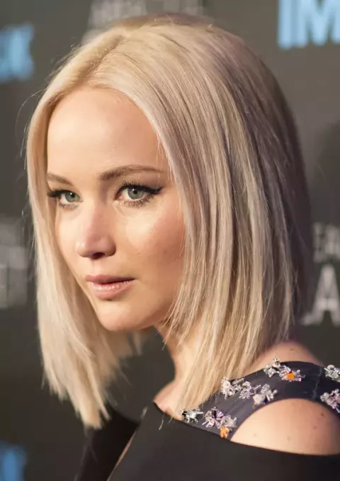 Jennifer Lawrence at AMC Lowes Lincoln Square theater on Saturday, April 16 (2016)