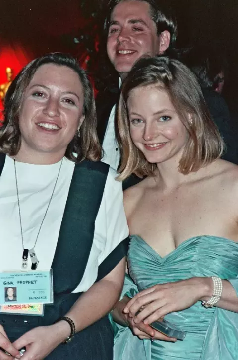 Jodie Foster at the Governor's Ball after the telecast of the 61st Annual Academy Awards (1989)