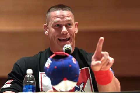 John Cena at the 2016 Phoenix Comicon Fan Fest at the Phoenix Convention Center in Phoenix, Arizona