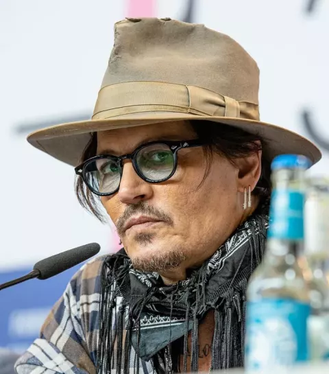 Johnny Depp at the Berlinale 2020