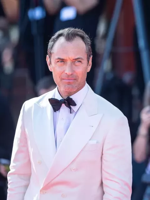 Jude Law at the 2025 Venice Film Festival