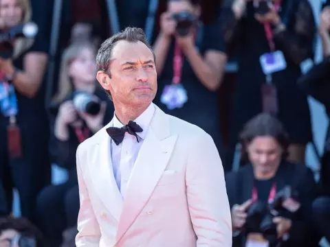 Jude Law at the 2025 Venice Film Festival