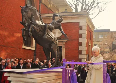 Judi Dench at St Paul's Covent Garden (2015)