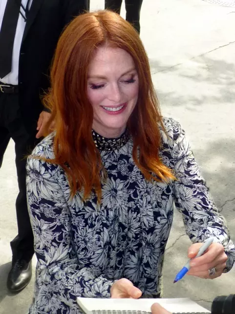 Julianne Moore at the Lightbox before The Conversation with (2015)