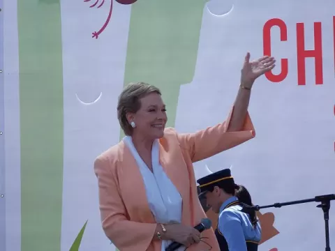 Julie Andrews at the L.A. Times Book Festival on Sunday, April 22nd at USC (2012)