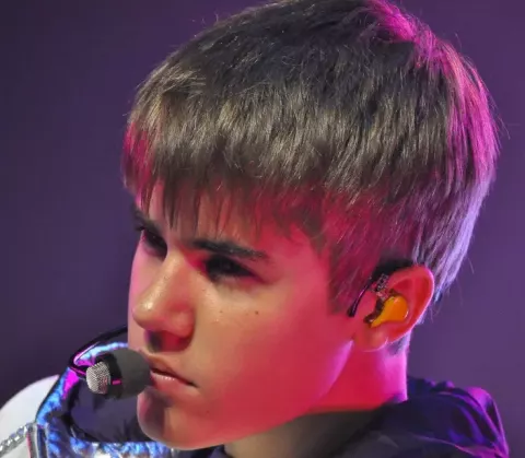 Justin Bieber at the Sentul International Convention Center in West Java, Indonesia (2011)