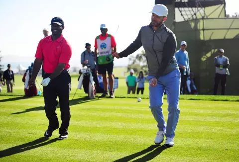 Justin Timberlake at Pebble Beach Golf Links (2016)