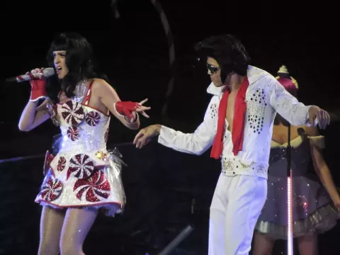 Katy Perry at Petersen Event Ceter at the University of Pittsburgh (2011)