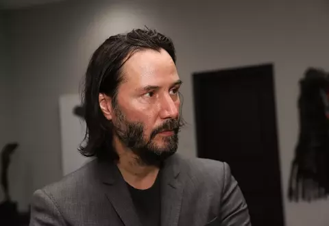 Keanu Reeves at Palácio dos Bandeirantes (2019)