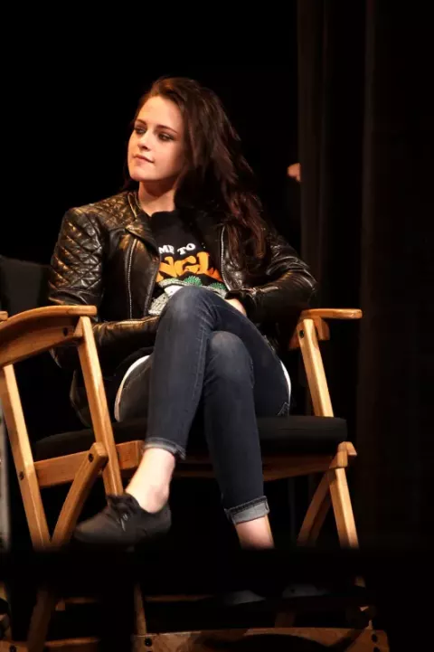 Kristen Stewart at the 2012 WonderCon in Anaheim, California