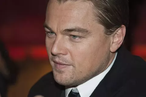 Leonardo DiCaprio at the premiere of the film "Shutter Island" at the 60th Berlin International Film Festival (2010)