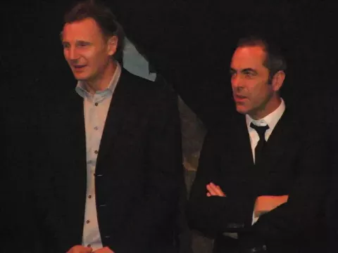 Liam Neeson at the closing of the Lyric Theatre Belfast (2008)