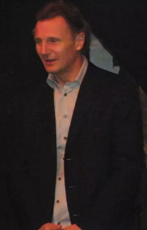 Liam Neeson at the closing of the Lyric Theatre Belfast (2008)