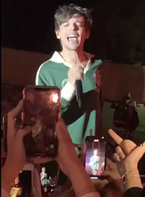 Louis Tomlinson at the 2021 Away From Home Festival at Crystal Palace, London