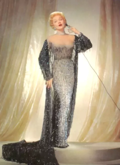 Marlene Dietrich at Las Vegas' Sahara hotel (1958)