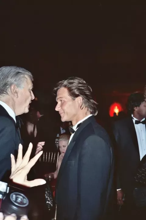 Martin Landau at the Governor's Ball following the telecast of the 61st Annual Academy Awards (1989)