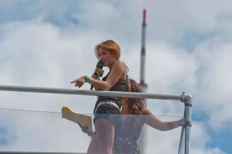 Miley Cyrus at MMVA Soundcheck (2010)