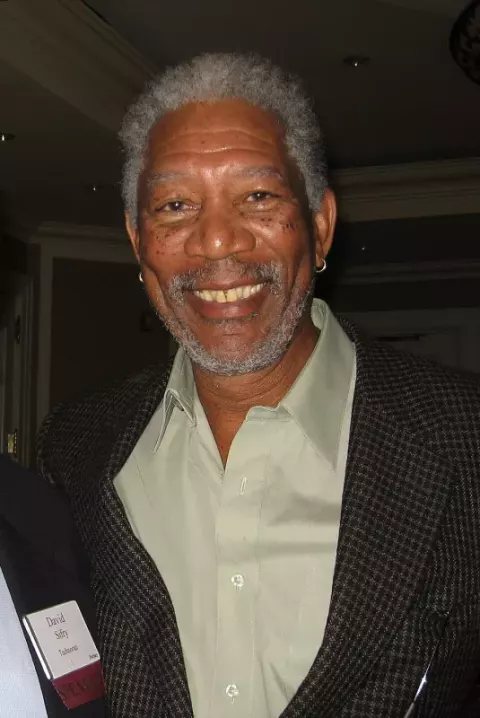 Morgan Freeman at the Forbes MEET Conference in LA (2006)