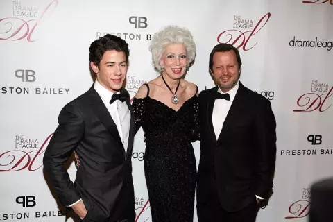 Nick Jonas at the 2012 Drama League Benefit Gala