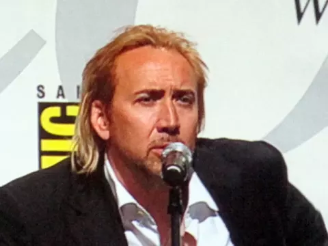 Nicolas Cage at WonderCon 2010