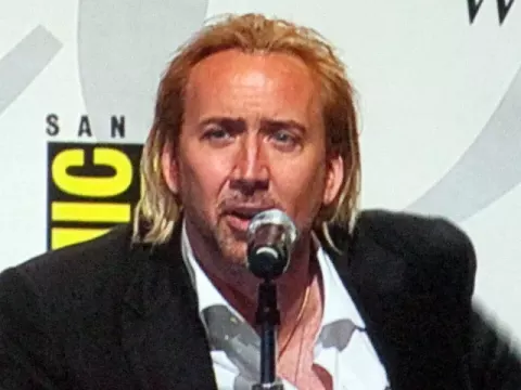 Nicolas Cage at WonderCon 2010