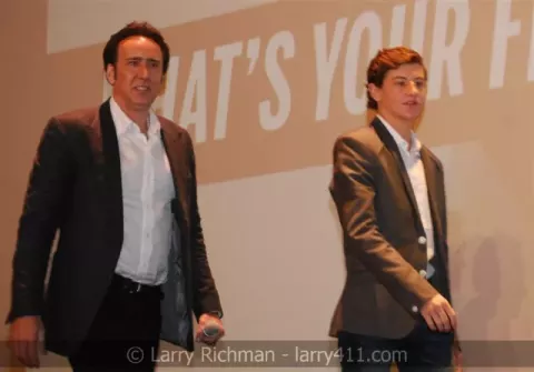 Nicolas Cage at the "Joe" North American Premiere on Tuesday, September 10 (2013)