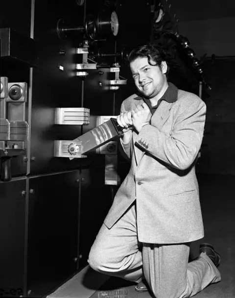 Orson Welles at the Los Angeles Musical Fiesta (1940)