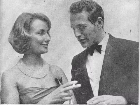 Paul Newman at the 1962 Mar del Plata International Film Festival