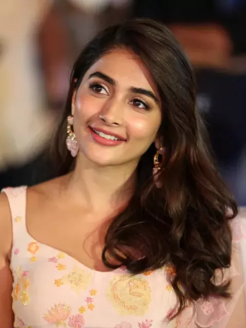 Pooja Hegde at Ala Vaikunthapurramuloo reunion (2021)