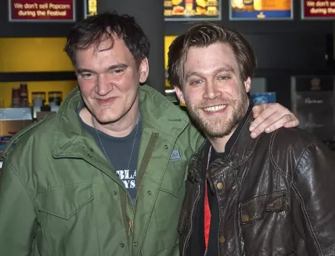 Quentin Tarantino at the 59th Berlin International Film Festival at a Berlin street (2009)