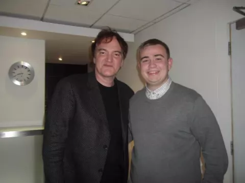 Quentin Tarantino at the London Studios, Upper Ground, London (2013)