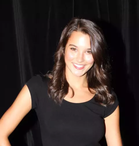 Rhiannon Fish at the Hall Pass premiere (2011)
