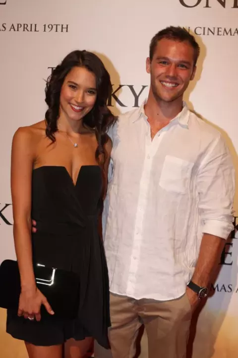 Rhiannon Fish at The Lucky One World Premiere at Bondi Juction, Sydney, Australia (2012)
