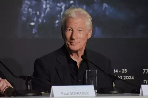 Richard Gere at 2024 Cannes Film Festival press conference